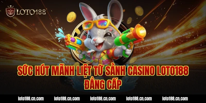 Sức hút mãnh liệt từ sảnh Casino LOTO188 đẳng cấp